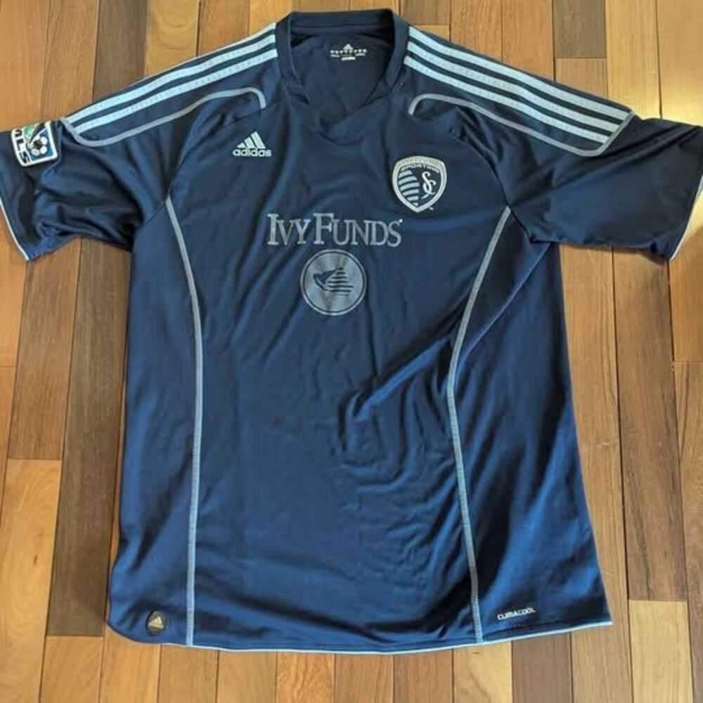 Adidas Sporting Kansas City SKC 2011-2013 Away Soccer Jersey Men's XL MLS